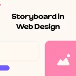 in which step of web design is storyboarding helpful