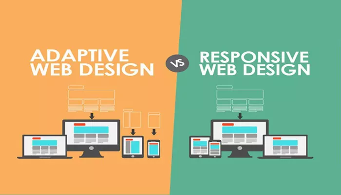 what s the difference between adaptive and responsive web design